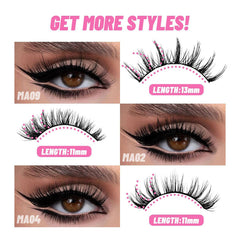 PINKPARTY Luxe Faux Lashes | Voluminous and Natural-Looking Lashes for a Glamorous, Eye-Catching Effect
