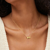 Turandoss Heart Initial Necklaces for Kids, Birthday Gifts for Teen Girls