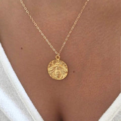 2PCS - Small Bee&Big Bee Layered Necklaces for Women