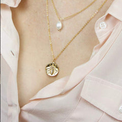 2PCS - Small Bee&Big Bee Layered Necklaces for Women