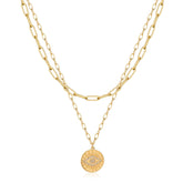 Layered Evil Eye Necklaces