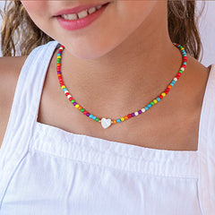 Beaded Choker Necklace for Women Teen Girls