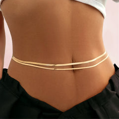 2PCS Snake Waist chain for Women