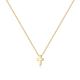Gold Cross Necklace
