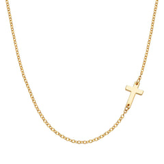 Gold Cross Necklaces for Women
