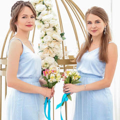 Turandoss Initial Bracelet for Women - Dainty Gold Knot Letter Bracelets , Tie The Knot Bracelet Bridesmaid Proposal Jewelry Gifts