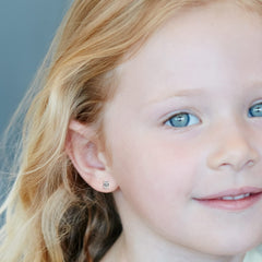 Turandoss S925 Sterling Silver Stud Earrings for Women 2Ct Cubic Zirconia Emerald Cut Simulated Diamond Hypoallergenic Jewelry Gifts for Women Mom