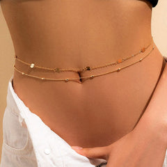 Beads& Sequin Chain  for Women