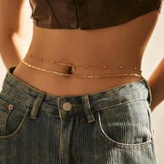 Gold Waist Body Chain for Women