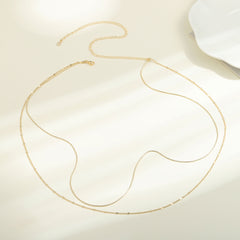 Sequin &Snake Chain  for Women