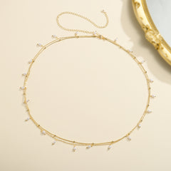 Satellite& Pearl Chain  for Women