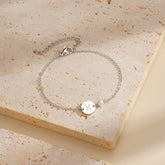 Silver Initial Bracelets for Teen Girls Gifts