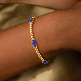 Turandoss Birthday Gifts for Kids Teens Women Toddlers January Birthstone Beaded Bracelets for Women Teen Girl 14k Gold Plated Garnet Red Color Birthstone Friendship Bracelets Trendy Jewelry Gifts