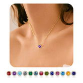 Birthstone Necklace for Women