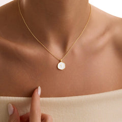 Turandoss 14K Gold Plated Cross Necklace for Women Dainty 14K Gold Plated Simple Small Tiny Enamel Cross Choker Necklace Trendy Jewelry Religious Christian Baptism Jesus Faith Jewelry Gifts
