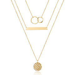 Turandoss Graduation Gift for Her, Personalized Y Pendant Layered Choker Necklace