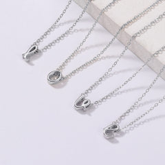 Turandoss 925 Sterling Silver Initial Necklace for Women Girls, Dainty Simple Letter A Gold Gold Cursive Initial Necklace for Women, Valentines Mother¡¯S Day Birthday Christmas Gifts Jewelry