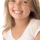 Turandoss 14K Gold Plated Charm Tiny Heart Initial Pendant Necklace for Women Girls Kids Letter A-Z Jewelry Personalized Birthday Gifts Gifts for Women Teen Girls