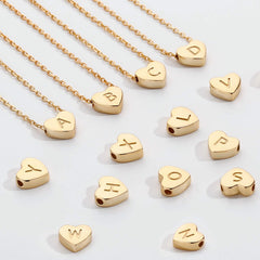 Turandoss 14K Gold Plated Choker Tiny Heart Name S925 Sterling Silver Pendant Necklace for Women Girls Kids Letter A-Z Cute Jewelry Personalized Birthday Gifts Gifts for Women Teen Girls Fashion