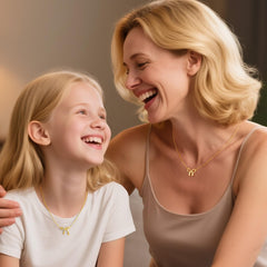 Turandoss Bow Necklace for Women Girls - Dainty 14K-Gold-Plated Necklace Cute Cubic Zirconia Tiny Bow Pendant Choker Charm Necklaces Chain Necklaces Trendy Waterproof Jewelry Gift for Women