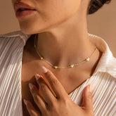 Turandoss Dainty Heart Necklace for Women 14K Gold Plated Choker Chain Non Tarnish Teen Trendy Stuff Jewelry 7 8 9 10 11 12 13 14 Year Old Girls Valentines day Gifts for Women Girl