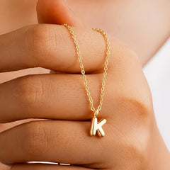 Turandoss 14K Gold Plated Bubble Initial Choker Necklace for Women GirlsDainty Letter A-Z Chunky In Pendant Jewelry Cute Stuff for Teen Girls Personalized Birthday Gifts for Women Girls Her