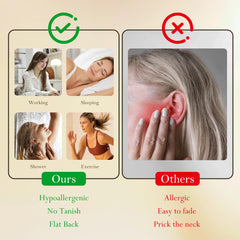 Turandoss 7Pairs Flat Back Stud Earrings for Women Girls, CZ Hoop Huggie Cartilage Dnagle Earring, Birthday Gift, Valentine's Day Gifts for Wife Mom