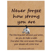 String Bracelet for Girls Elephant Gifts