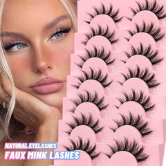 PINKPARTY Luxe Faux Lashes | Voluminous and Natural-Looking Lashes for a Glamorous, Eye-Catching Effect