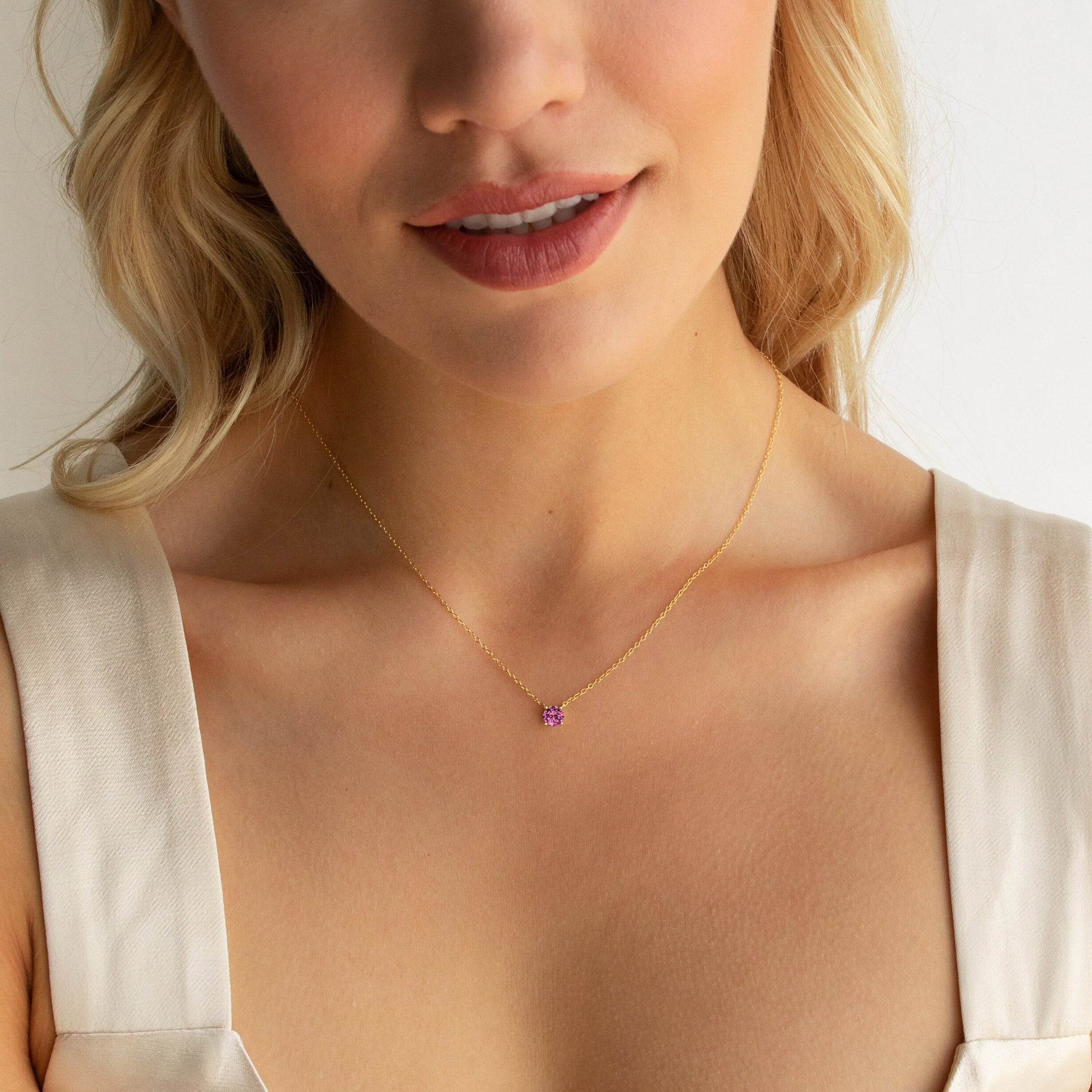 Birthstone Necklace Jewelry Gifts for Women