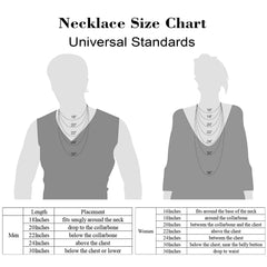 Turandoss Cross Necklace for Men Boys - Fathers Day Gifts, Stainless Steel Pendant Chain Necklaces, Mens 16-30 Inches Chain Gold Silver Black Cross Necklace Jewelry Gifts