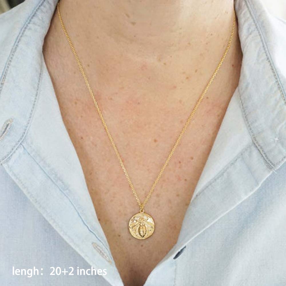 2PCS - Small Bee&Big Bee Layered Necklaces for Women