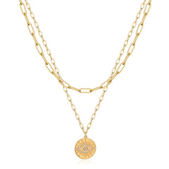 Layered Evil Eye Necklaces
