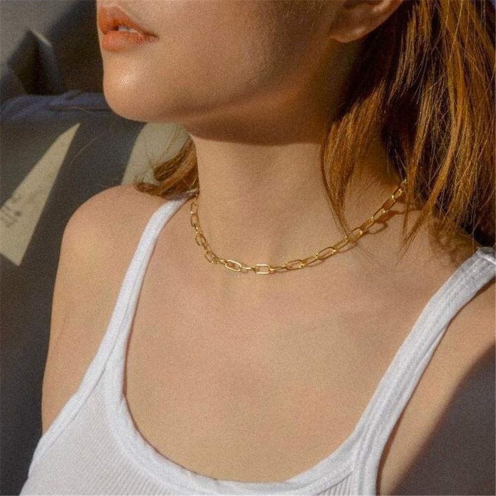 3PCS Link Chain&Beads Chain&Butterfly Dainty Layered Choker Necklace
