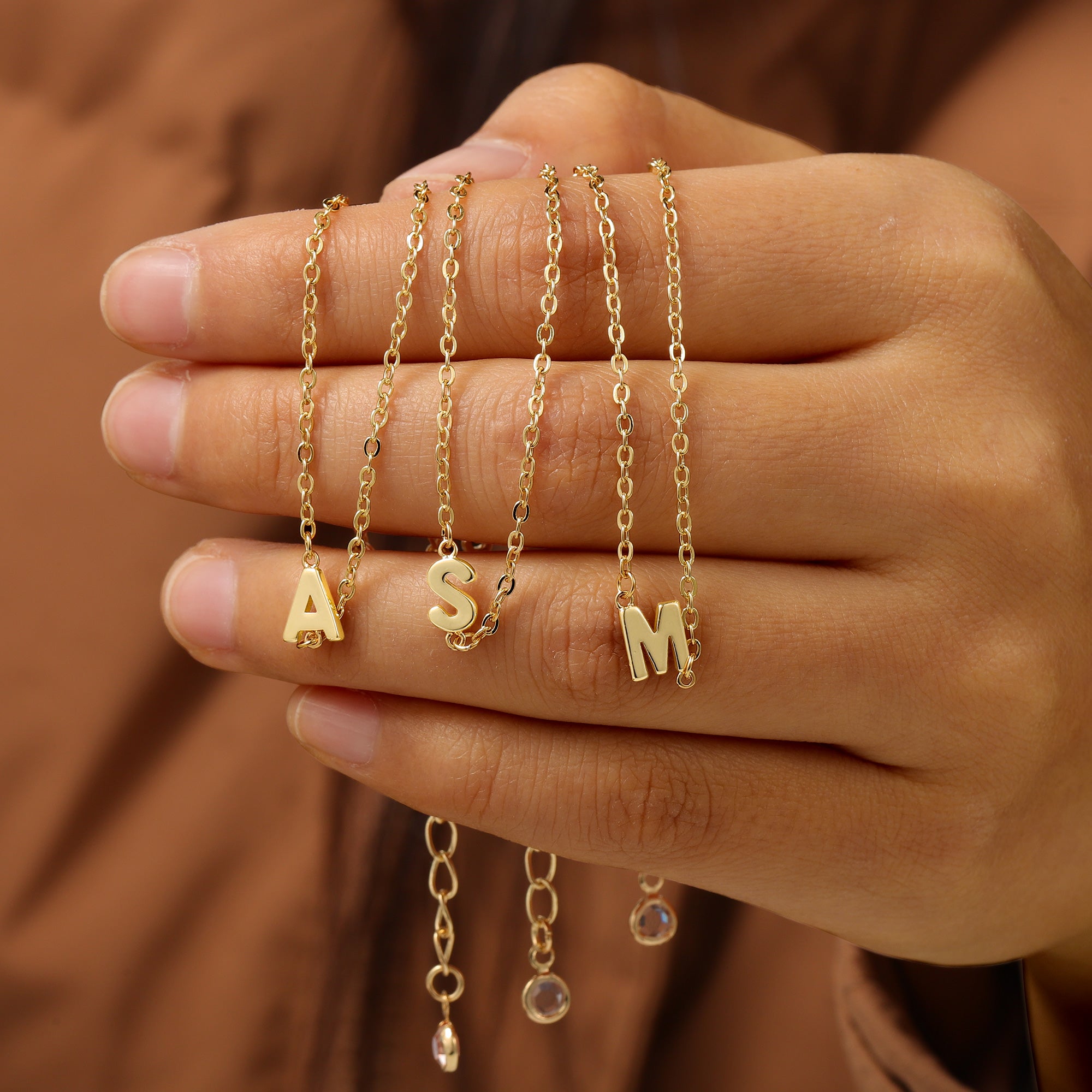 Gold Initial Bracelets for Women Jewelry Gifts