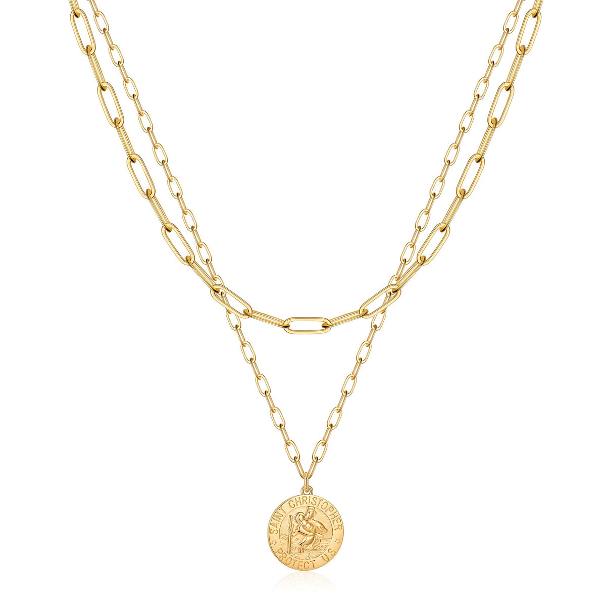 St. Christopher Pendant  Necklaces