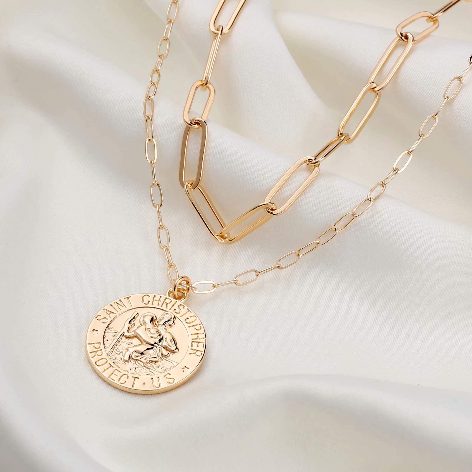 St. Christopher Pendant  Necklaces