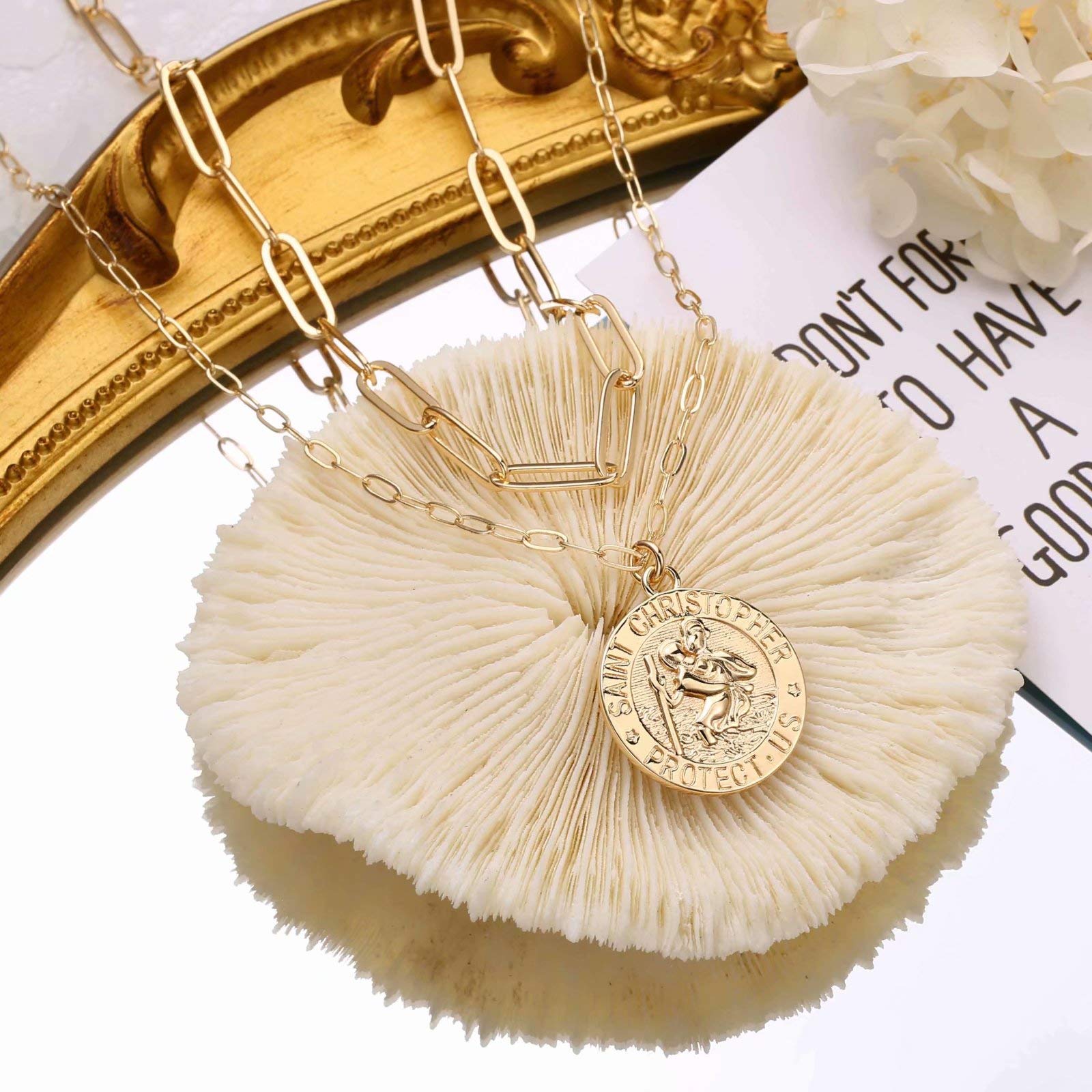 St. Christopher Pendant  Necklaces