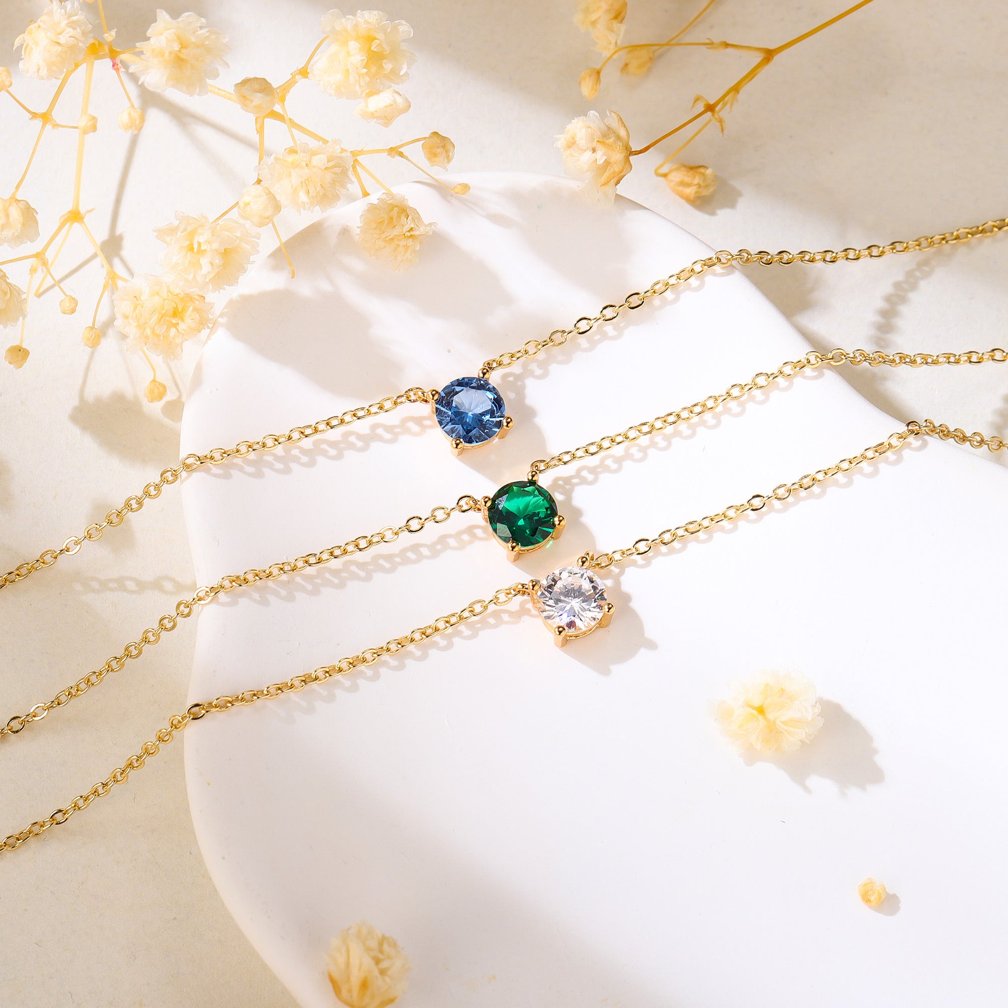 Birthstone Necklace Jewelry Gifts for Women