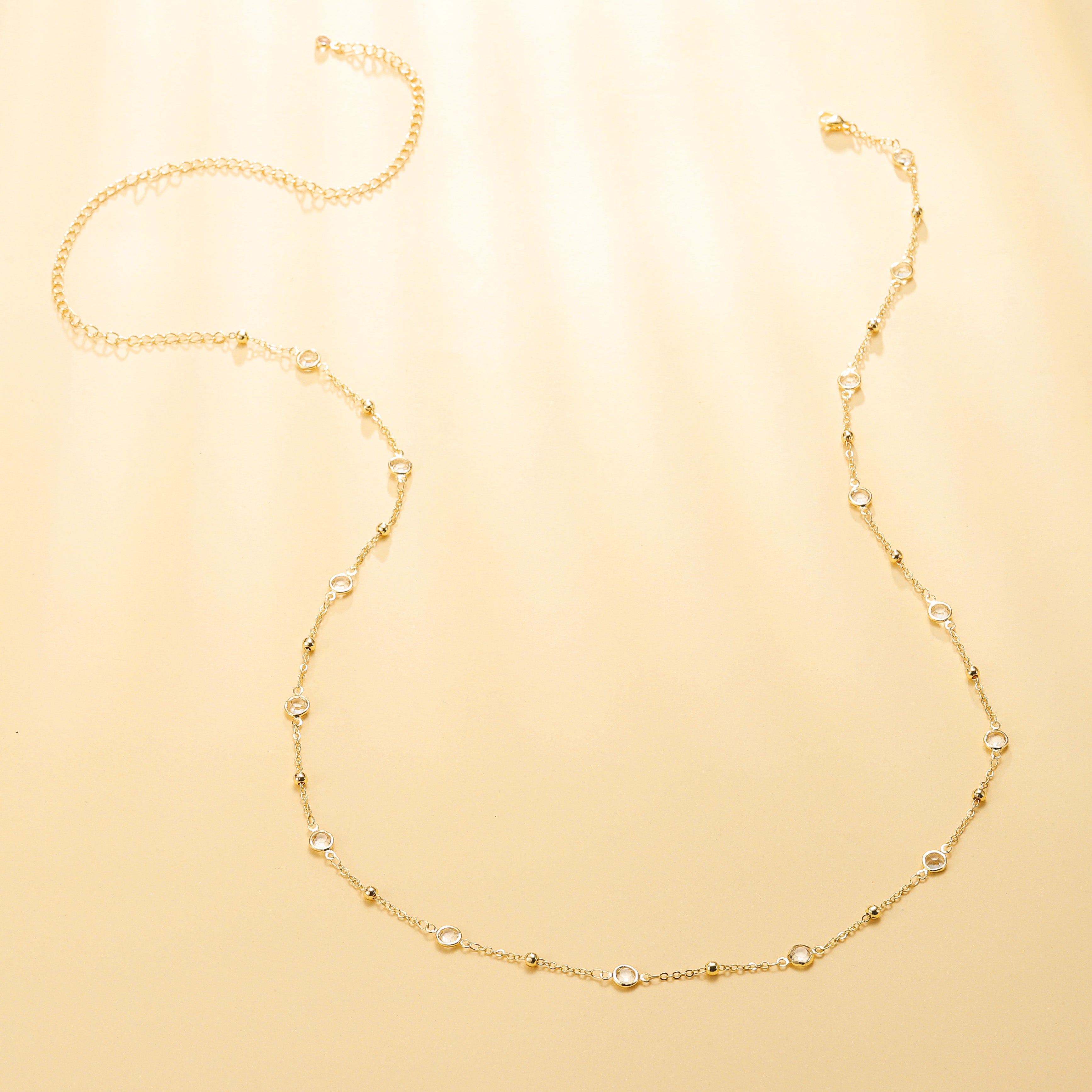 Bead&Crystal Chain  for Women