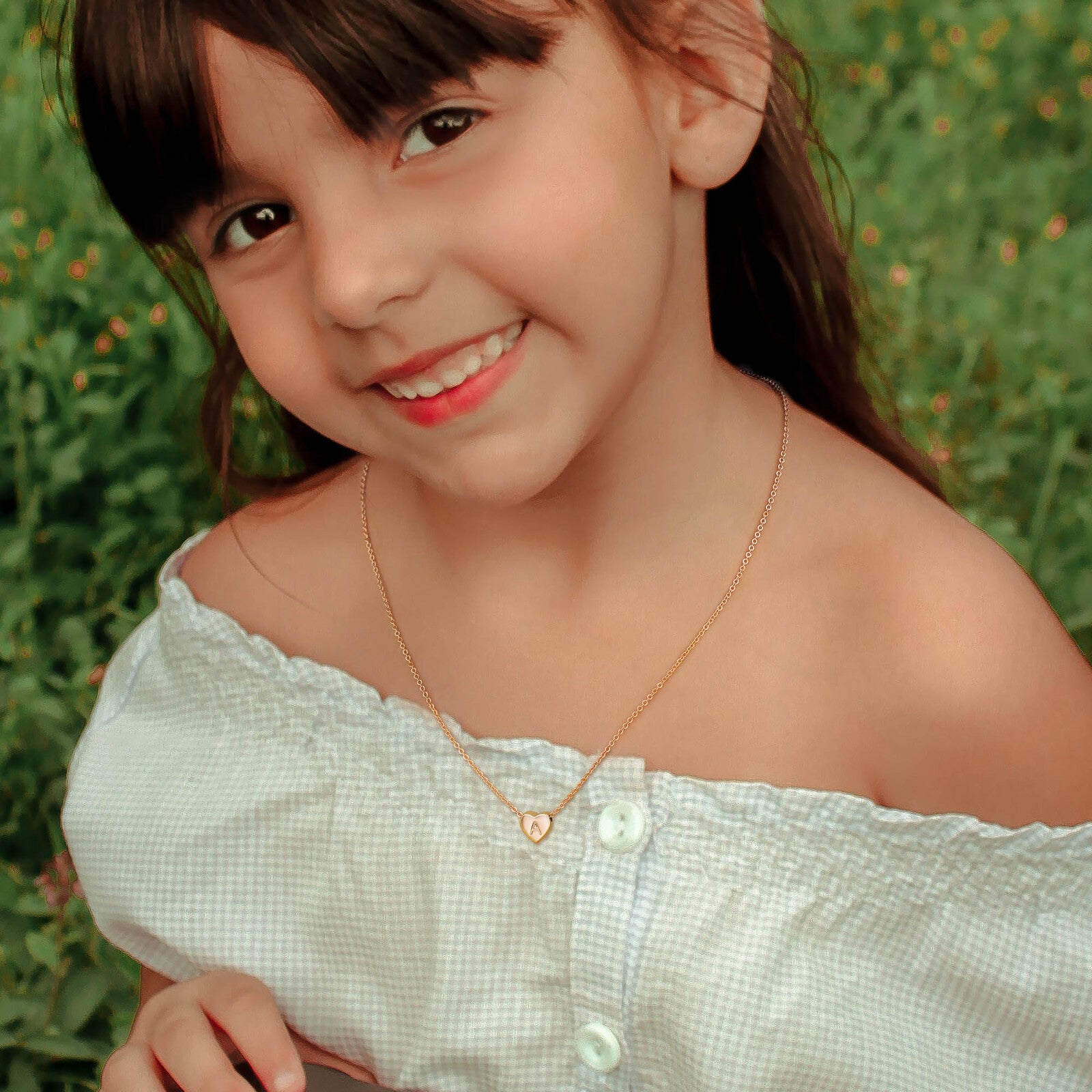 Letter Alphabet Necklace
