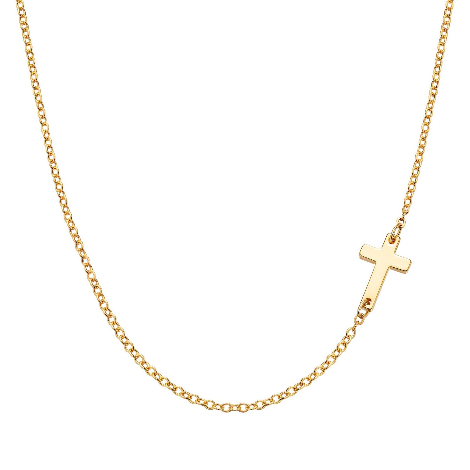 Gold Cross Necklaces for Women