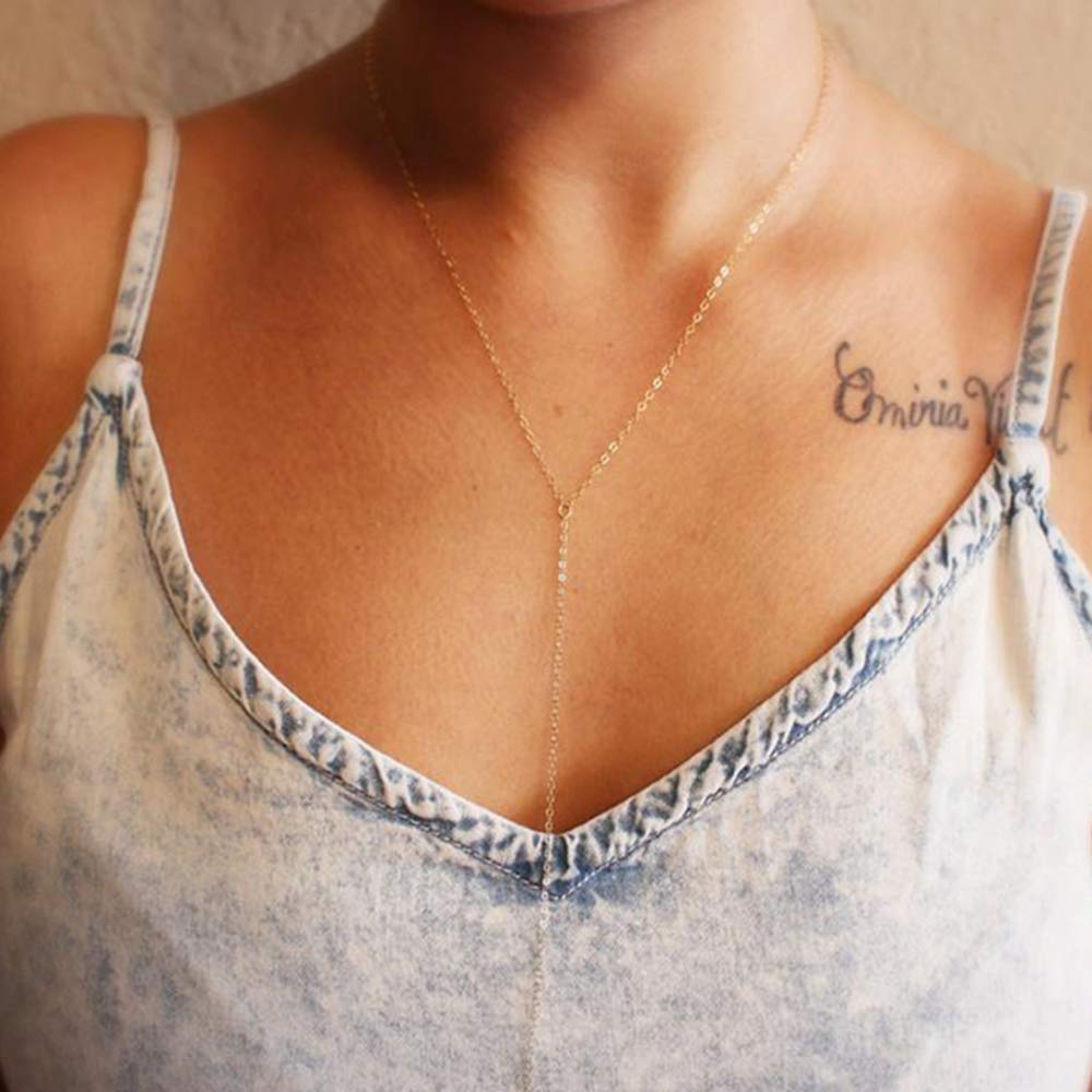 Coins&Drop Coin Dainty Gold Choker Necklaces