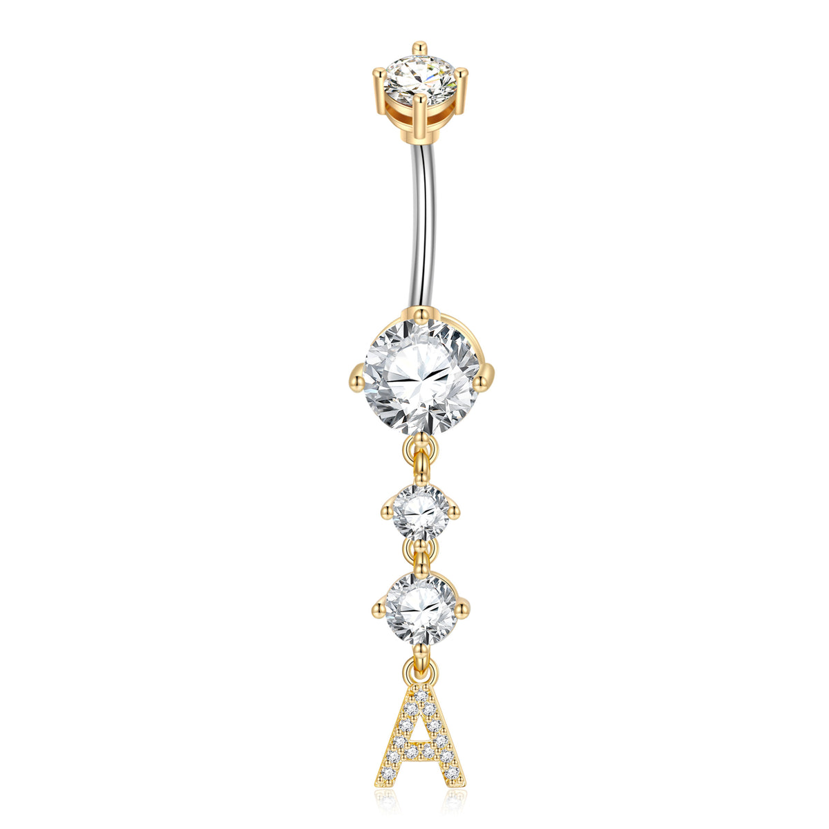 Navel Barbell Stud Body Piercing Belly Button Rings for Women