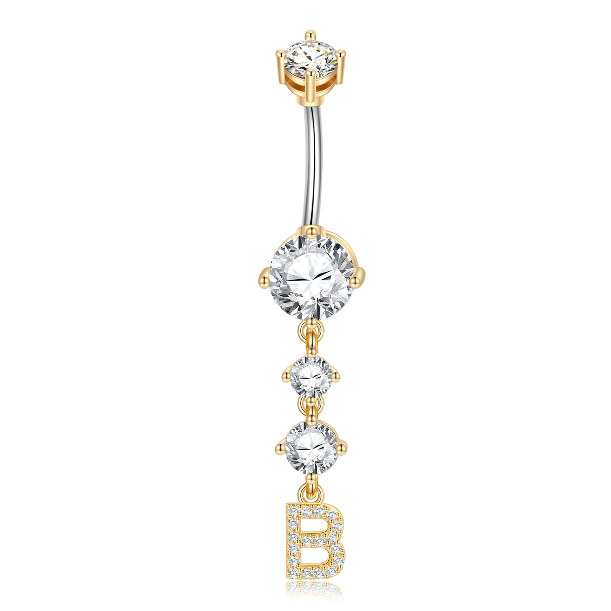 Navel Barbell Stud Body Piercing Belly Button Rings for Women