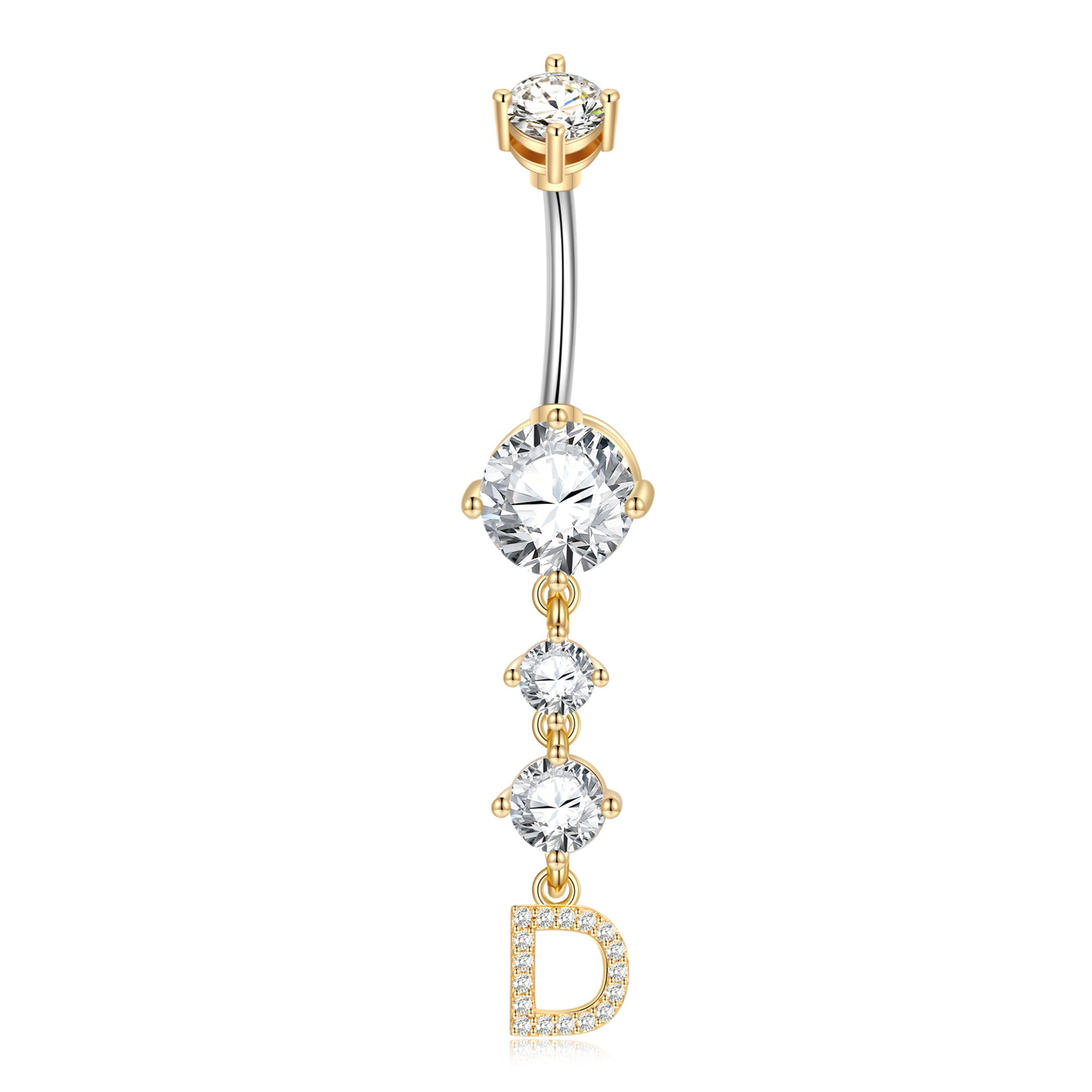 Navel Barbell Stud Body Piercing Belly Button Rings for Women