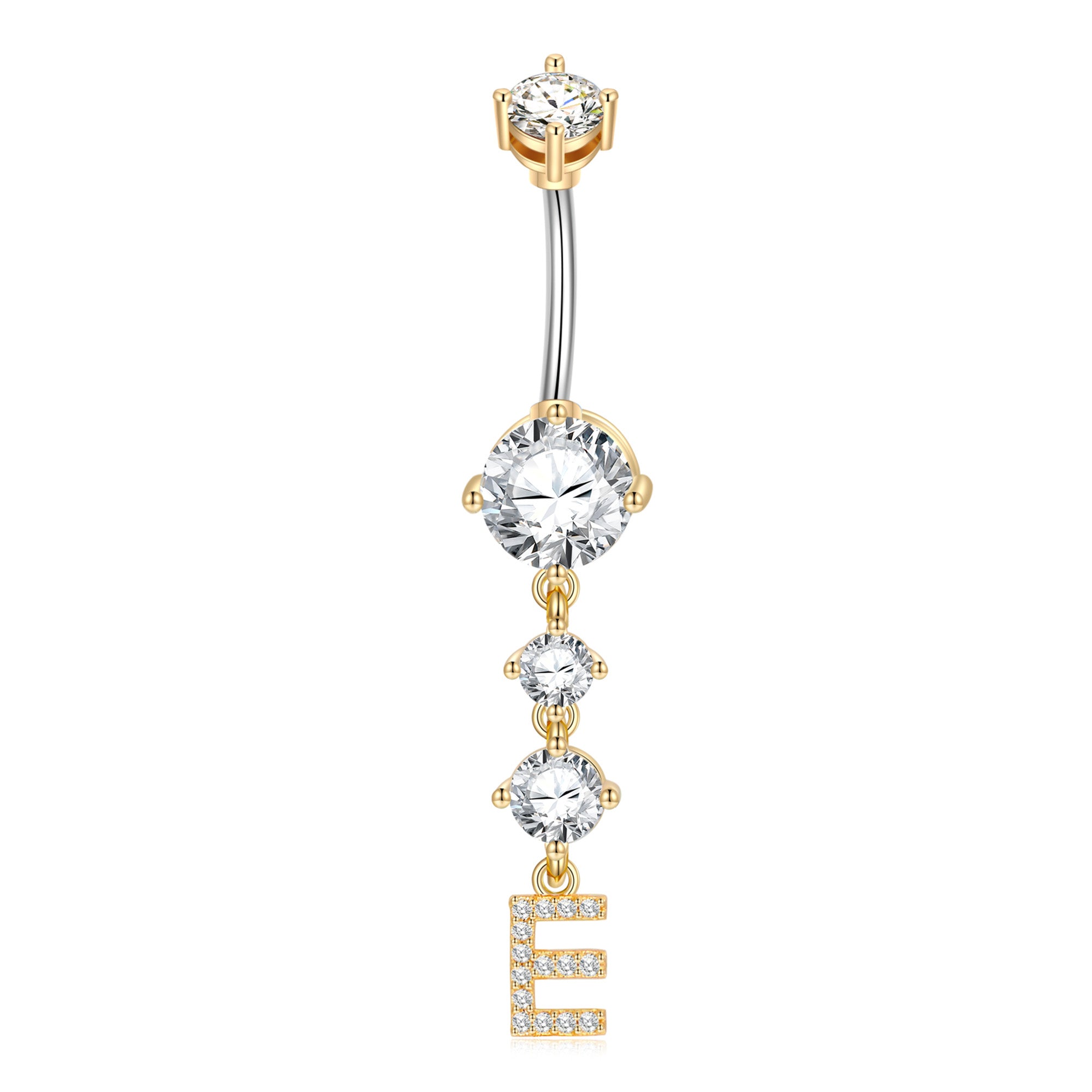 Navel Barbell Stud Body Piercing Belly Button Rings for Women