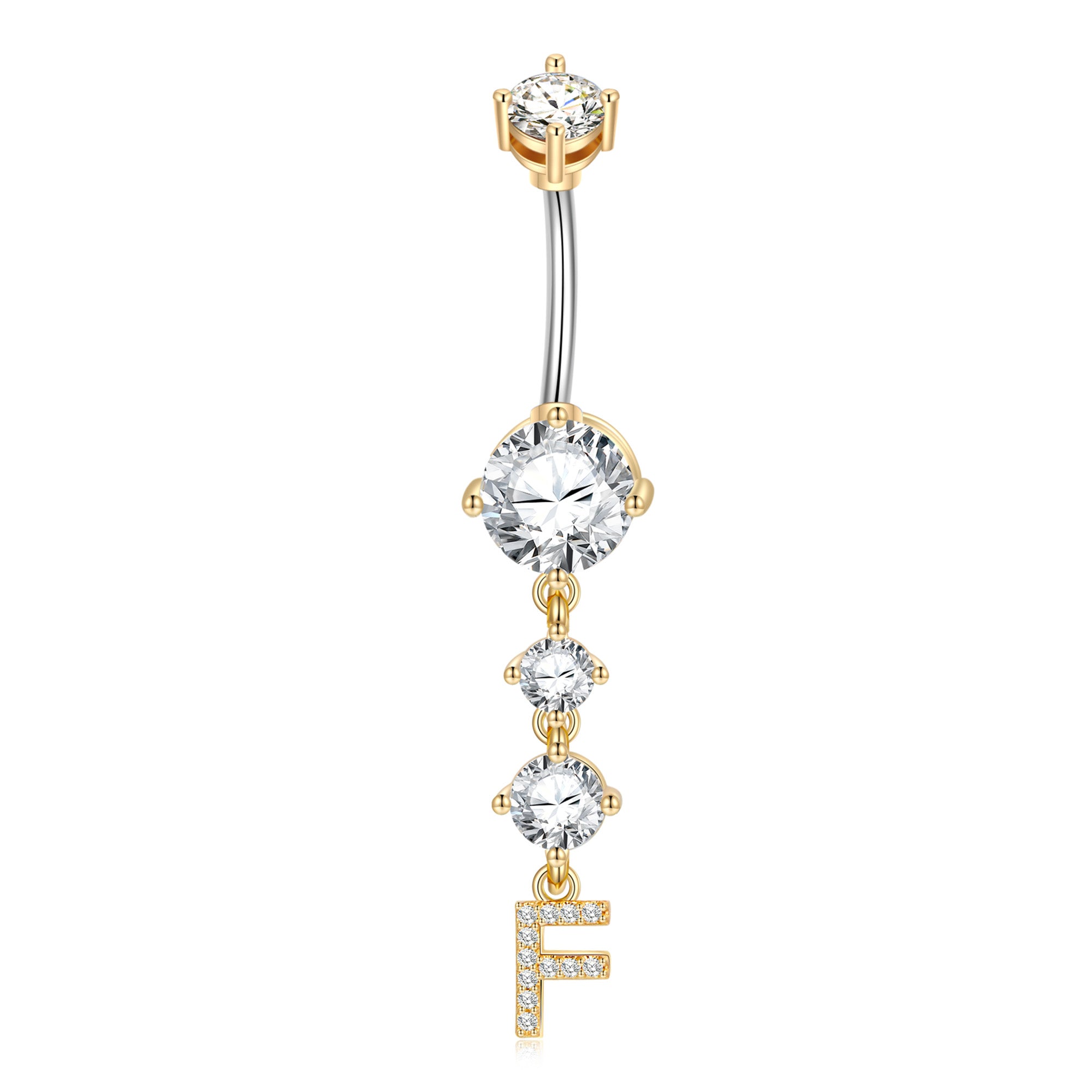 Navel Barbell Stud Body Piercing Belly Button Rings for Women
