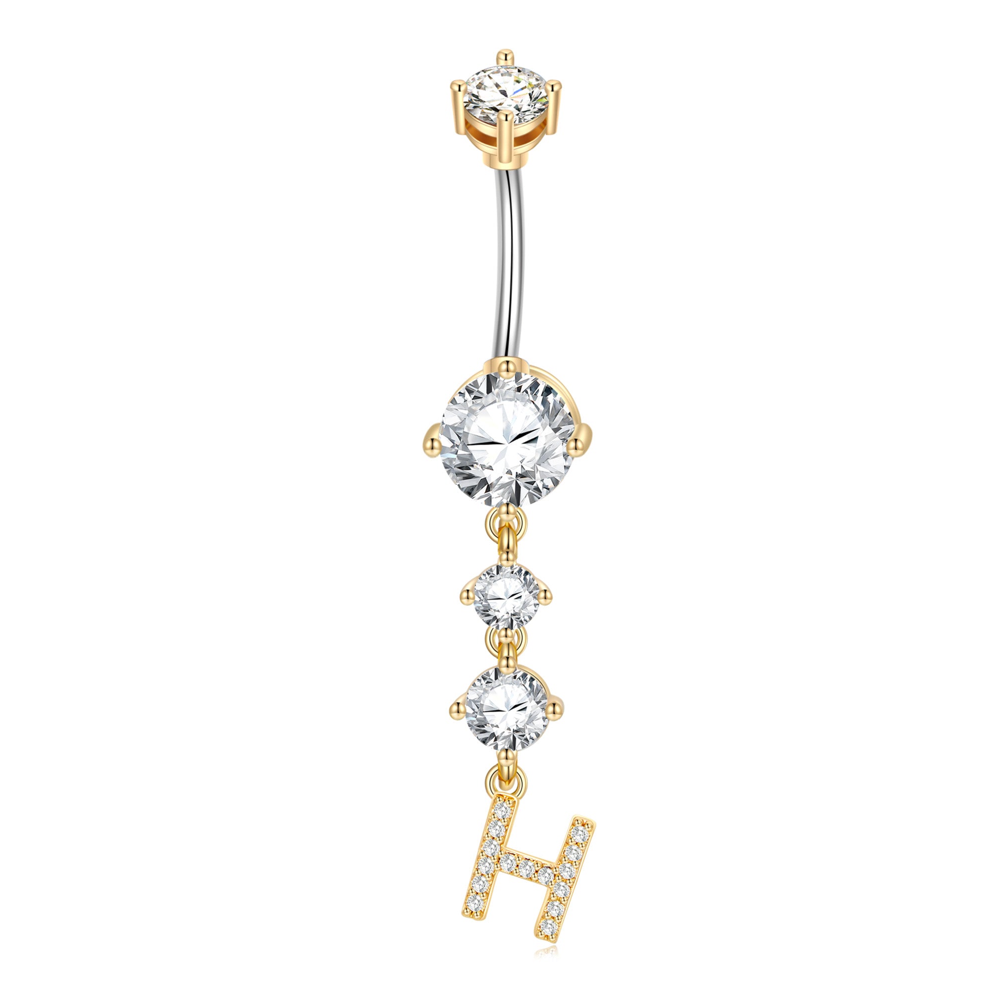 Navel Barbell Stud Body Piercing Belly Button Rings for Women