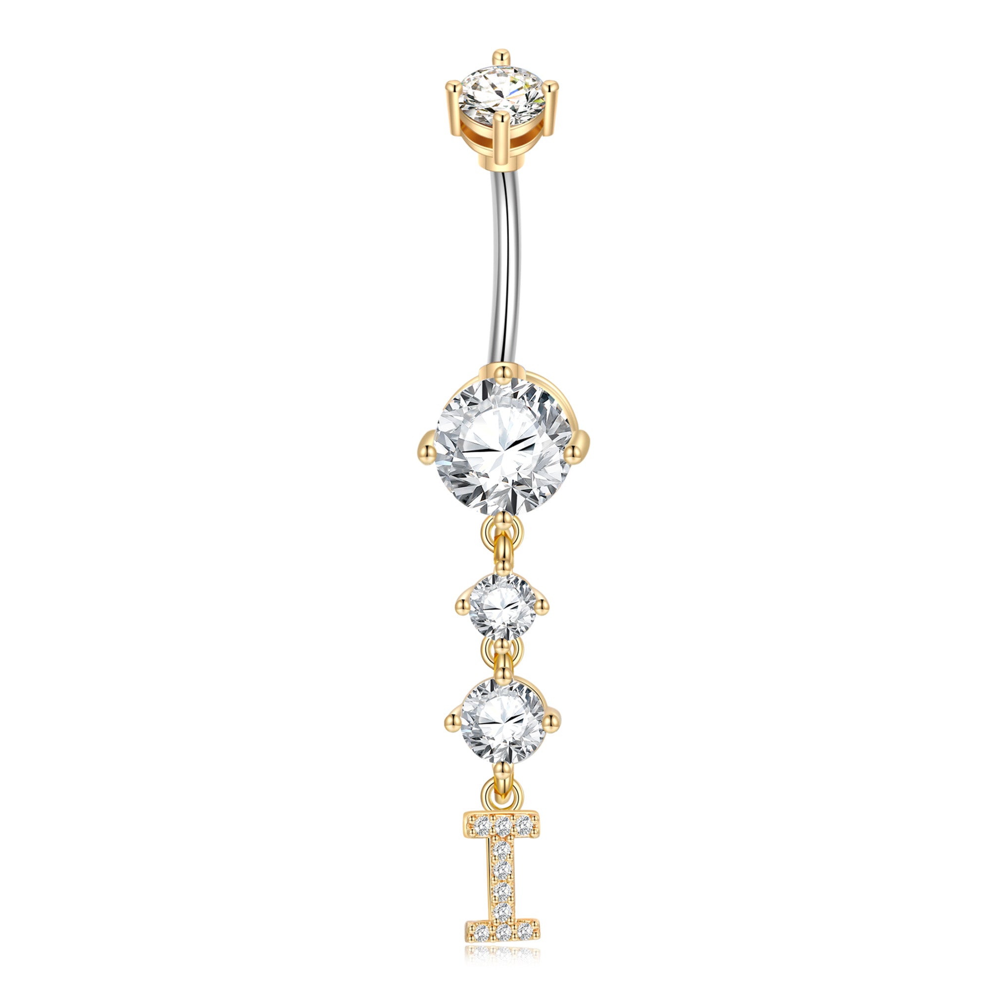Navel Barbell Stud Body Piercing Belly Button Rings for Women
